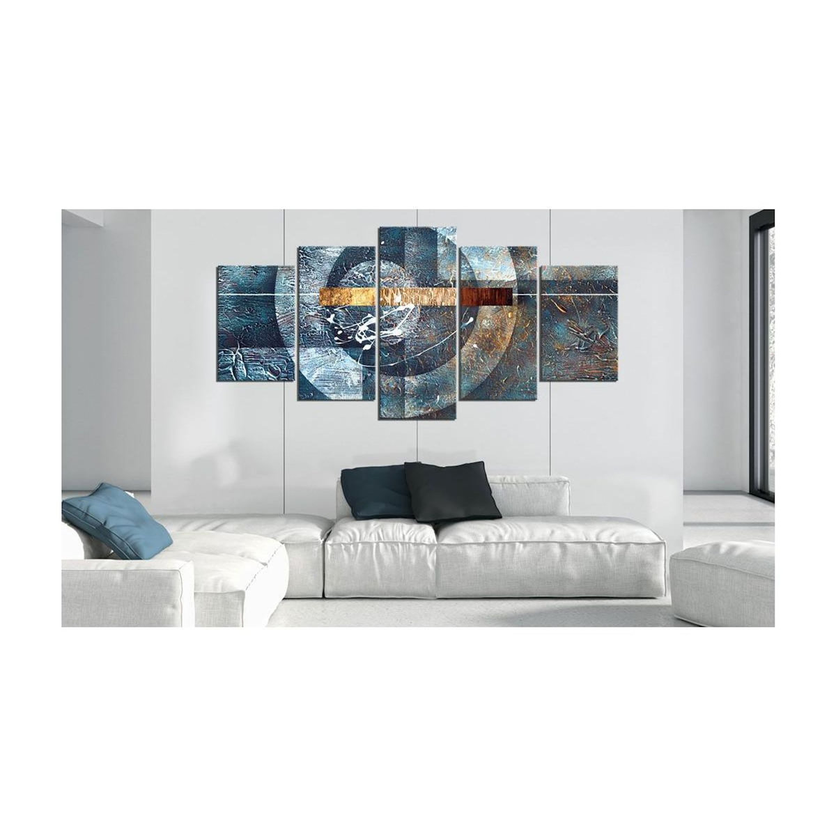 Paris Prix Tableau Imprimé  Galaxie Bleue