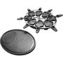 Voir la diapositive 5 : ESSENTIEL B Raclette ERGP5 8 personnes 3 en 1 From'Party