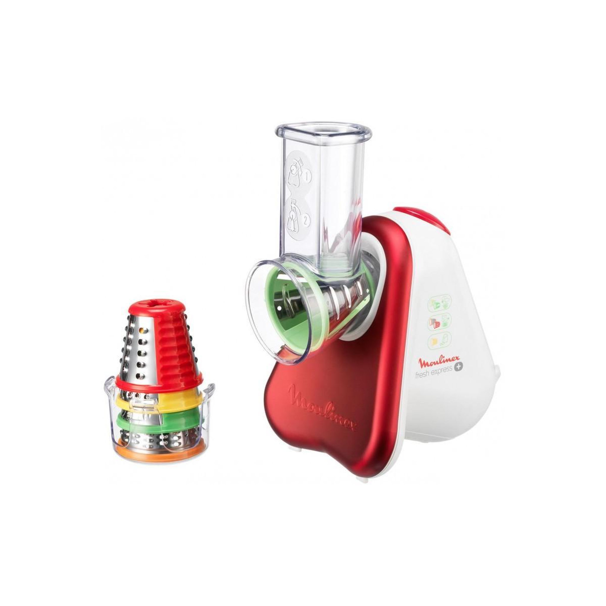 Voir la diapositive 3 : MOULINEX Hachoir Moulinex Fresh Express + Rouge et Blanc