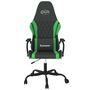 Voir la diapositive 3 : VIDAXL Chaise de jeu de massage Noir et vert Similicuir