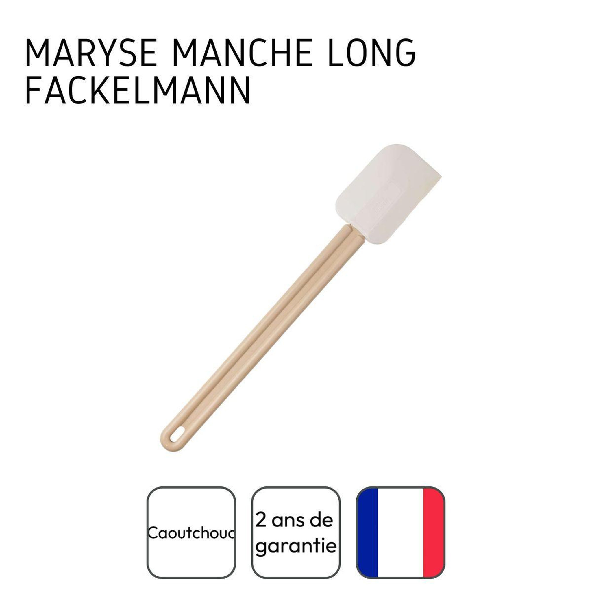 Voir la diapositive 4 : Fackelmann Ensemble de 2 maryses de pâtisserie et de cuisine manche en résine 32 cm fackelmann