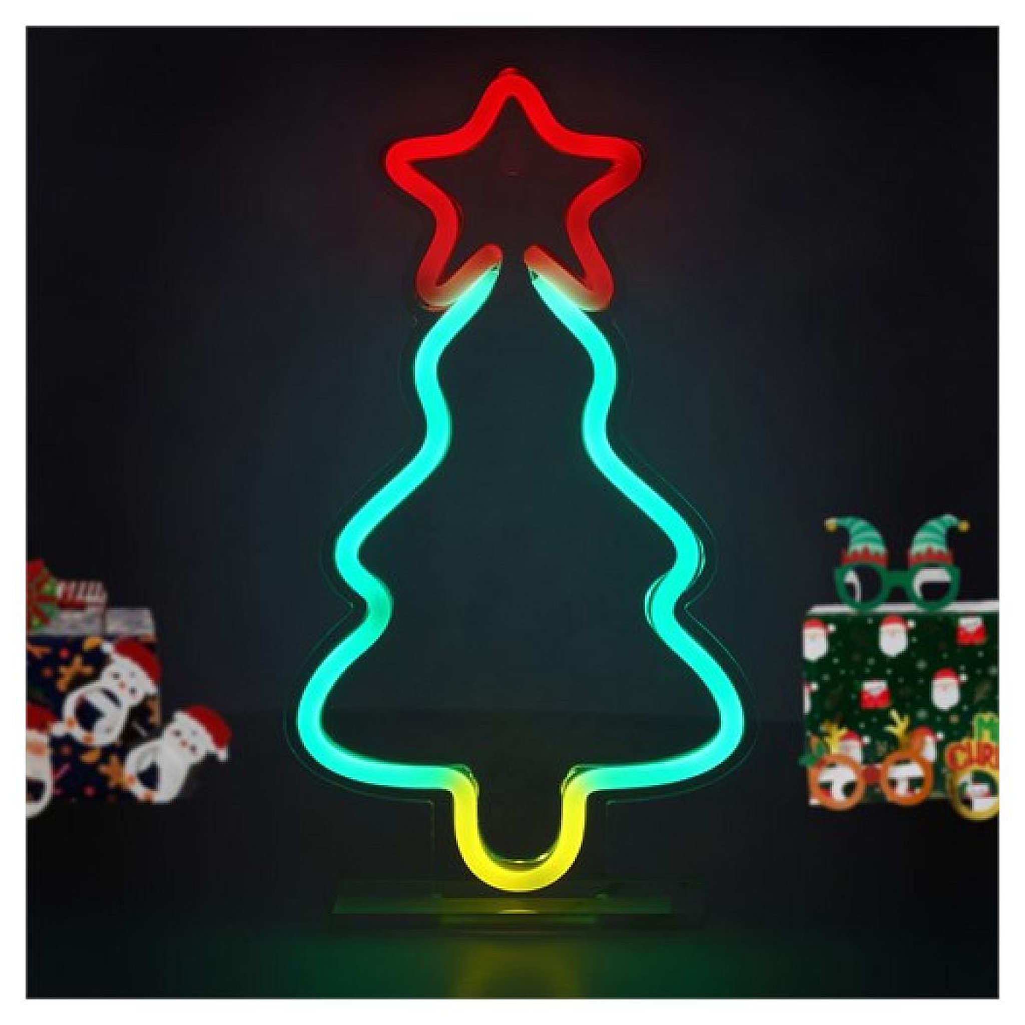 LEGAMI Enseigne lumineuse Neon - Sapin de Noel