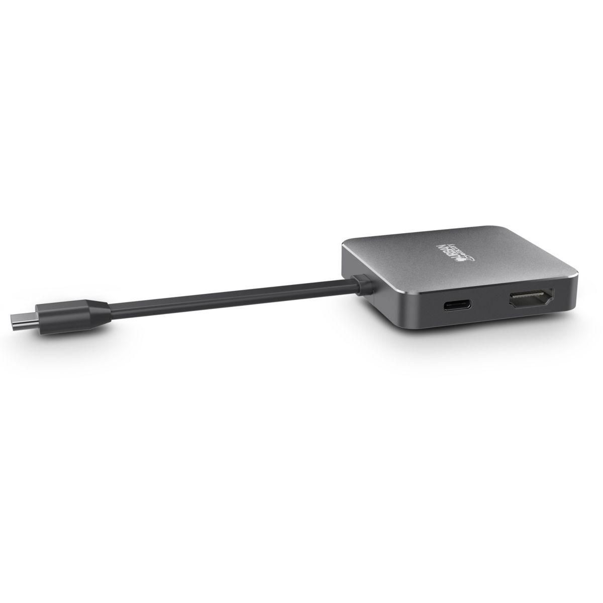URBAN FACTORY Hub USB C USB-C / Multiports 5 en 1 / 100W