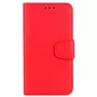amahousse Housse rouge pour Samsung Galaxy Note 9 folio grainé et languette aimantée