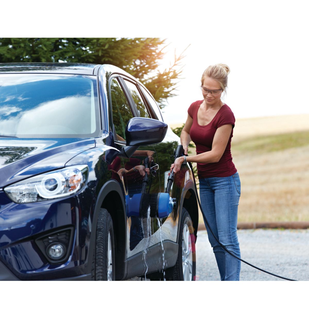 NILFISK Multi brosse rotative avec kit Auto/Jardin