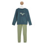 Voir la diapositive 1 : IN EXTENSO Ensemble pyjama molleton garçon
