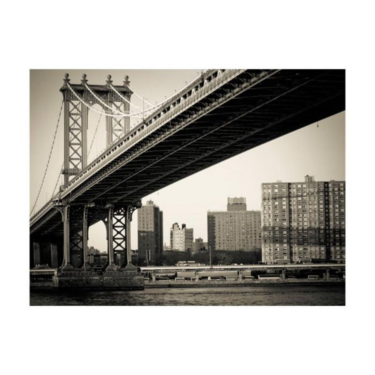 Paris Prix Papier Peint  Pont de Manhattan, New York