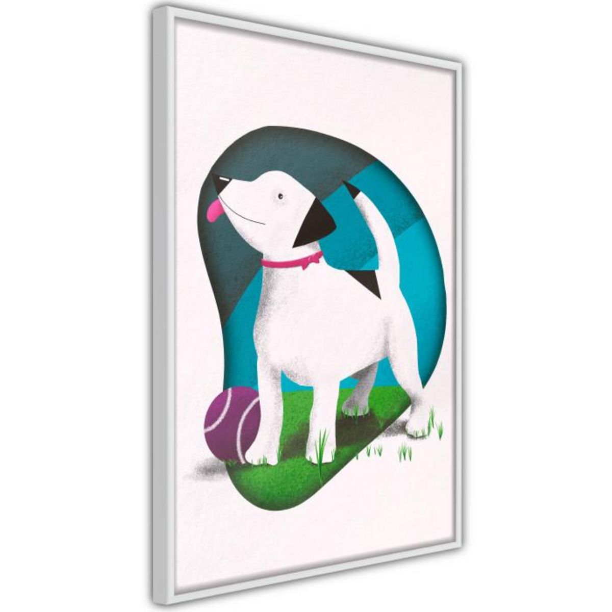 Paris Prix Affiche Murale Encadrée  Dog's Dream