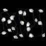 Paris Prix Guirlande Lumineuse 10 LED  Rose  180cm Blanc