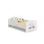 Voir la diapositive 1 : KOBI Lit enfant LUK BAR 140x70 Chat avec matelas