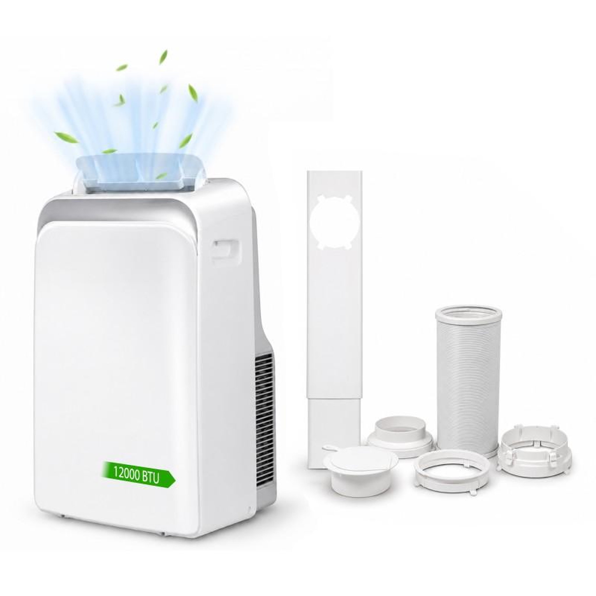 Climatiseur mobile - 12000 btu - froid et chaud