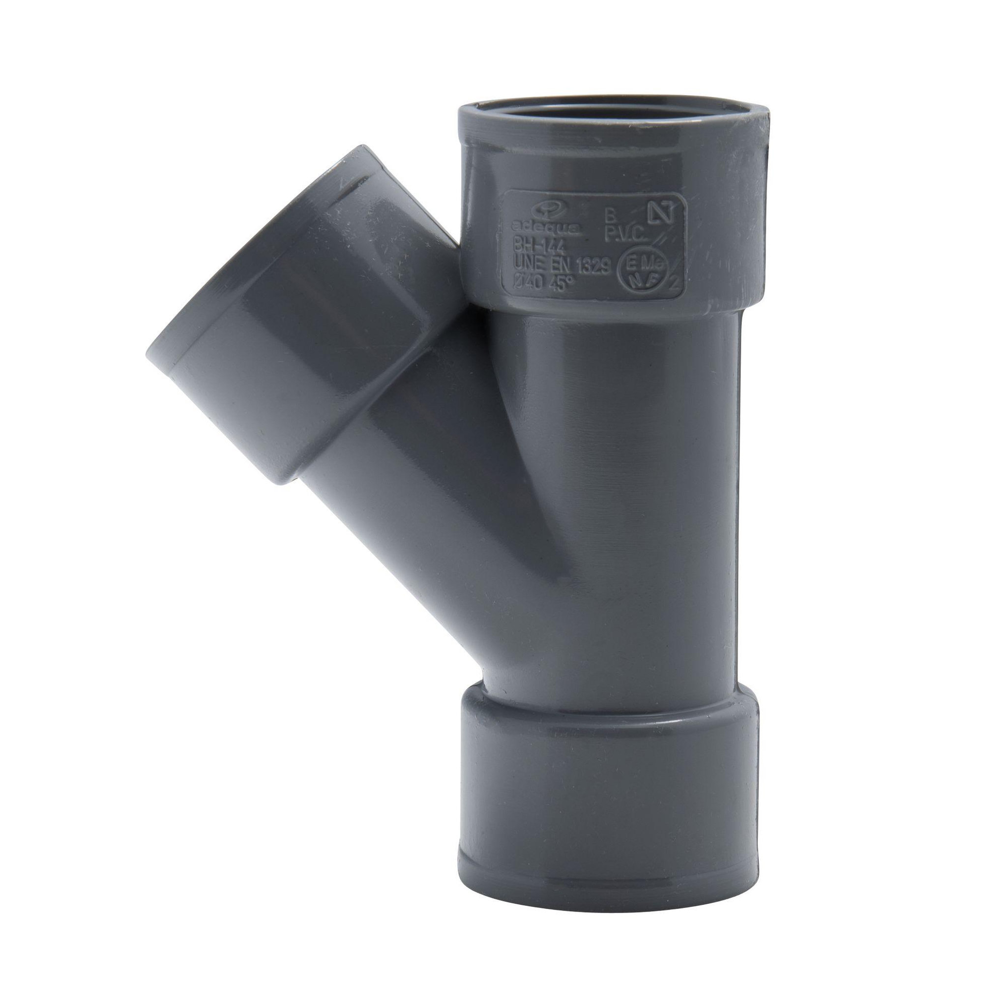 Voir la diapositive 4 : Jardibric Culotte femelle-femelle 45°ø40mm sfc