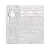 Voir la diapositive 3 : VIDAXL Ecran de balcon Blanc 90x500 cm PEHD