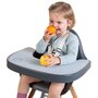 CHILDHOME CHILDHOME Plateau d'alimentation silicone couvercle Evolu Anthracite