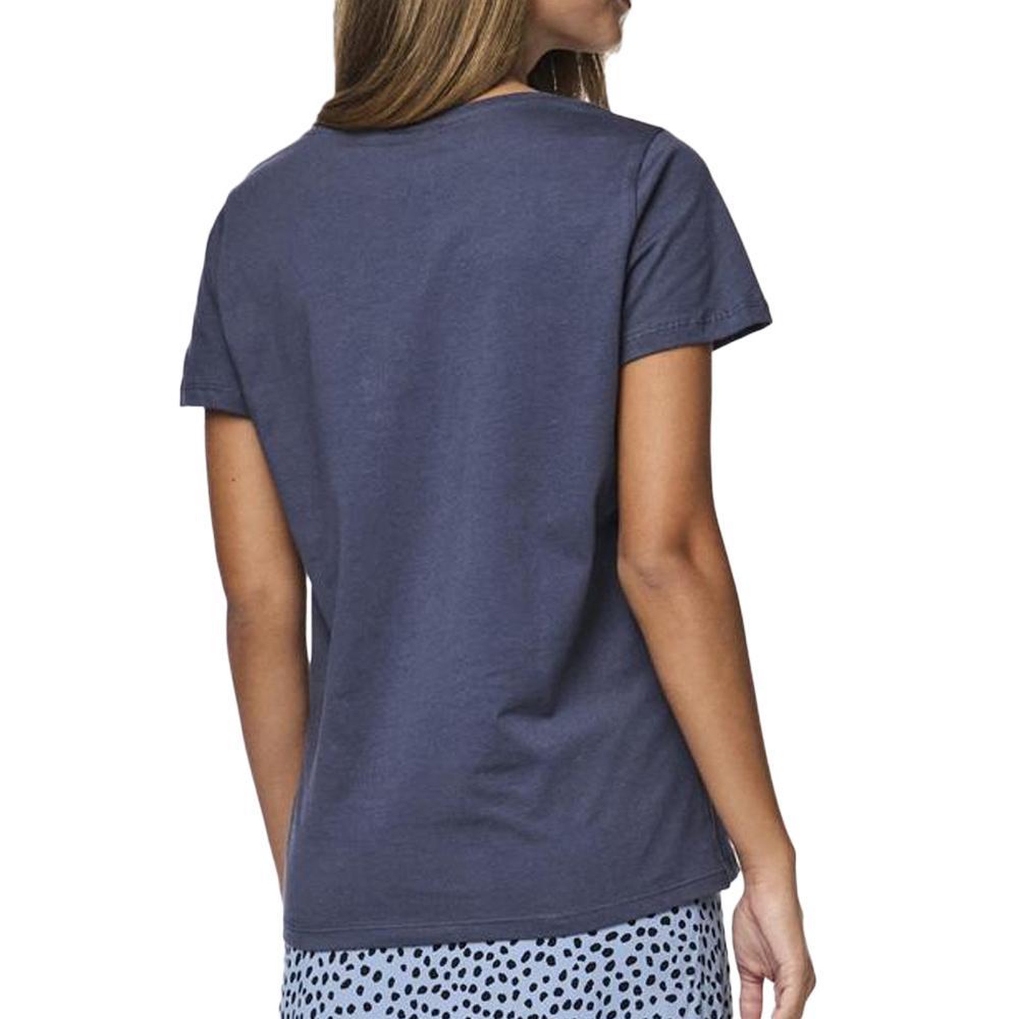 Voir la diapositive 2 : Pieces T-Shirt Marine Femme Pieces Briella