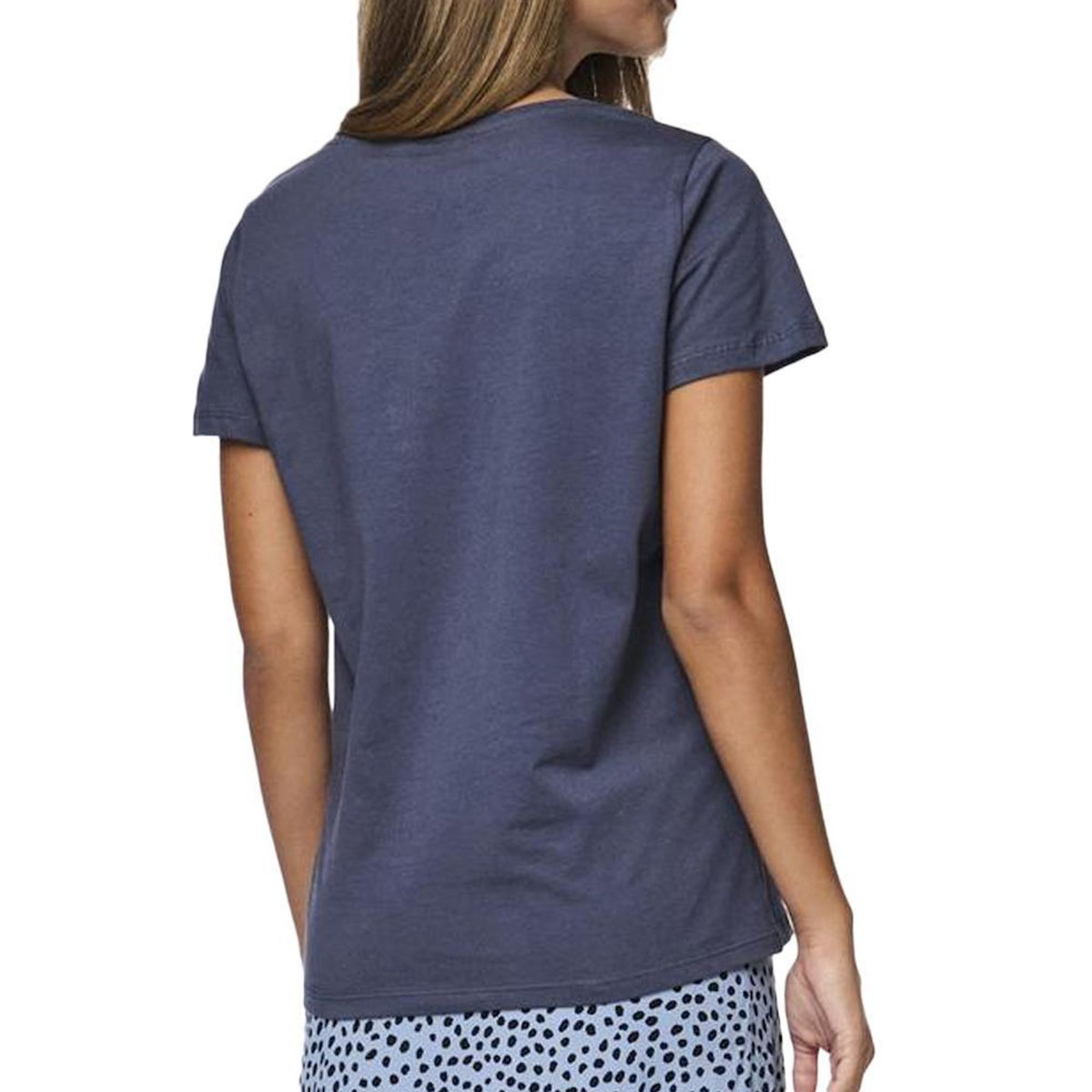 Pieces T-Shirt Marine Femme Pieces Briella