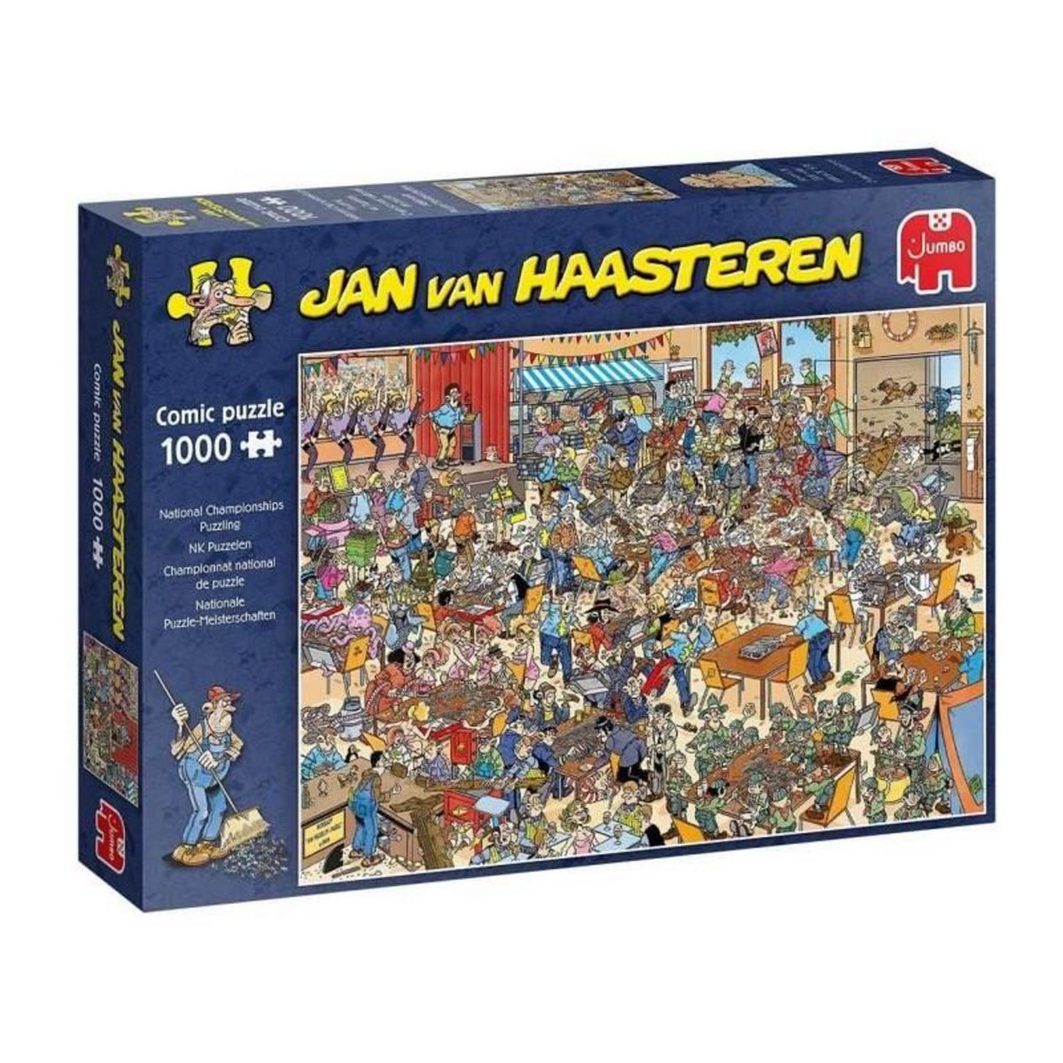 Jumbo Puzzle - JUMBO - Efteling Sprookjesbos 1000 pcs - Puzzles Jan Van Haasteren, qualité et style unique