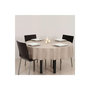 Voir la diapositive 5 : ATMOSPHERA Nappe Antitache Ronde  Unie  180cm Lin