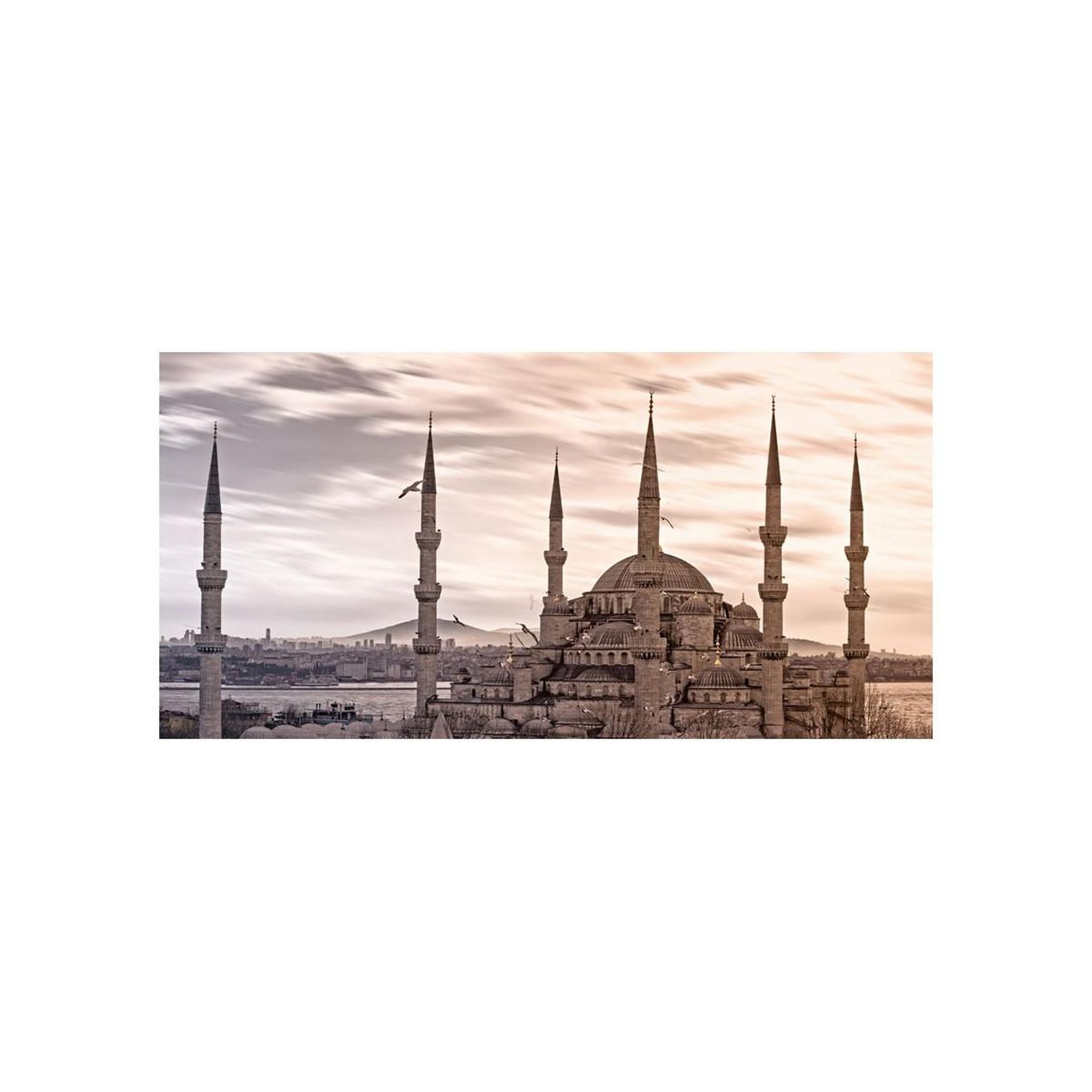 Voir la diapositive 2 : Paris Prix Papier peint xxl  la mosquée bleue istanbul  270x550cm
