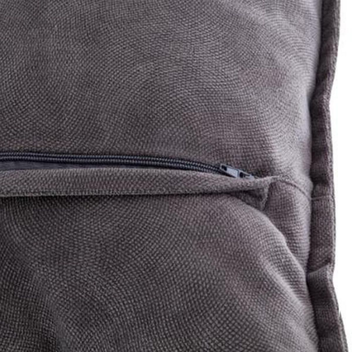 ATMOSPHERA Coussin Déhoussable  Lilou  50x30cm Gris Foncé