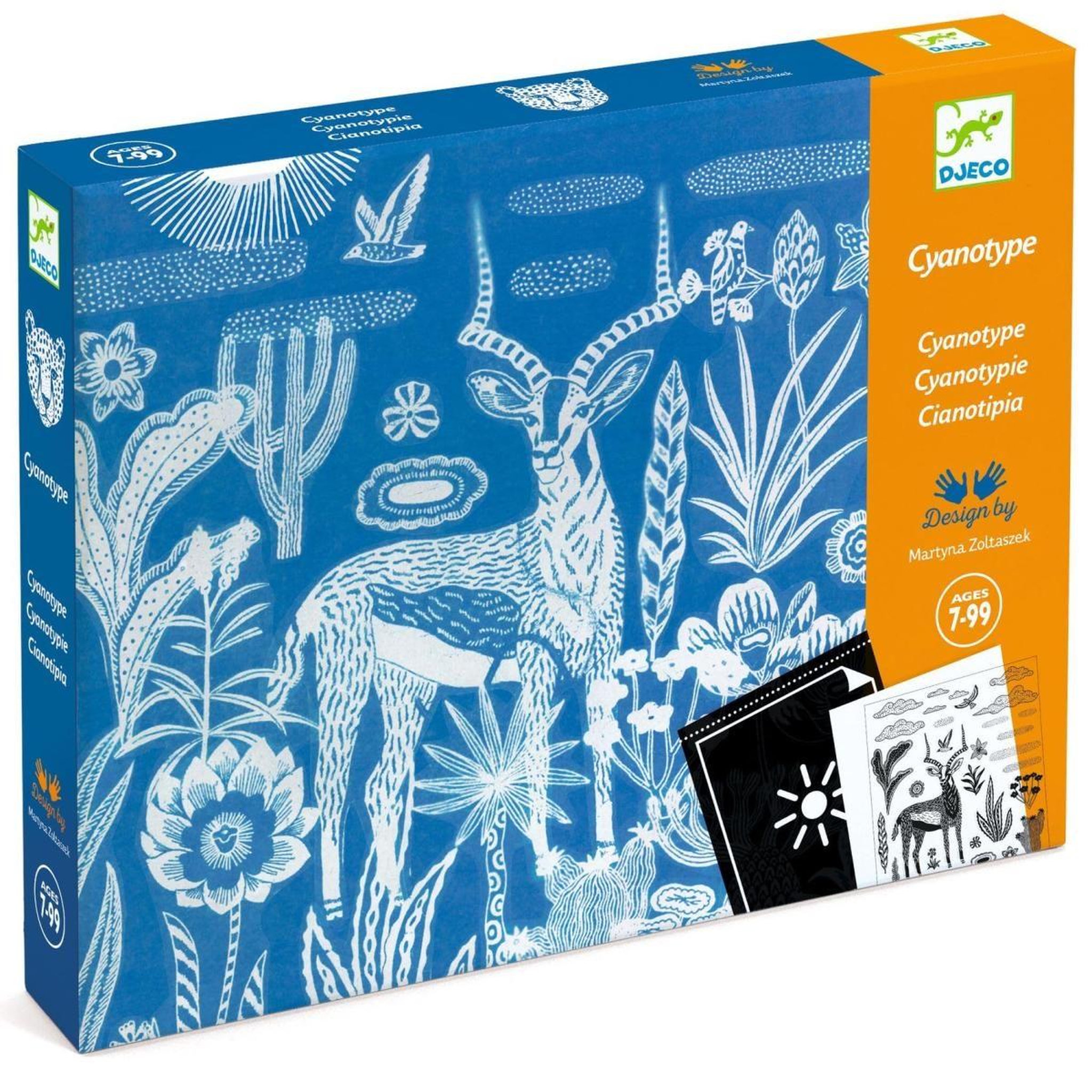 Djeco Jeu créatif  savane nocturne