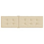 Voir la diapositive 5 : VIDAXL Coussin de chaise de terrasse beige (75+105)x50x4 cm