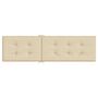 Voir la diapositive 5 : VIDAXL Coussin de chaise de terrasse beige (75+105)x50x4 cm