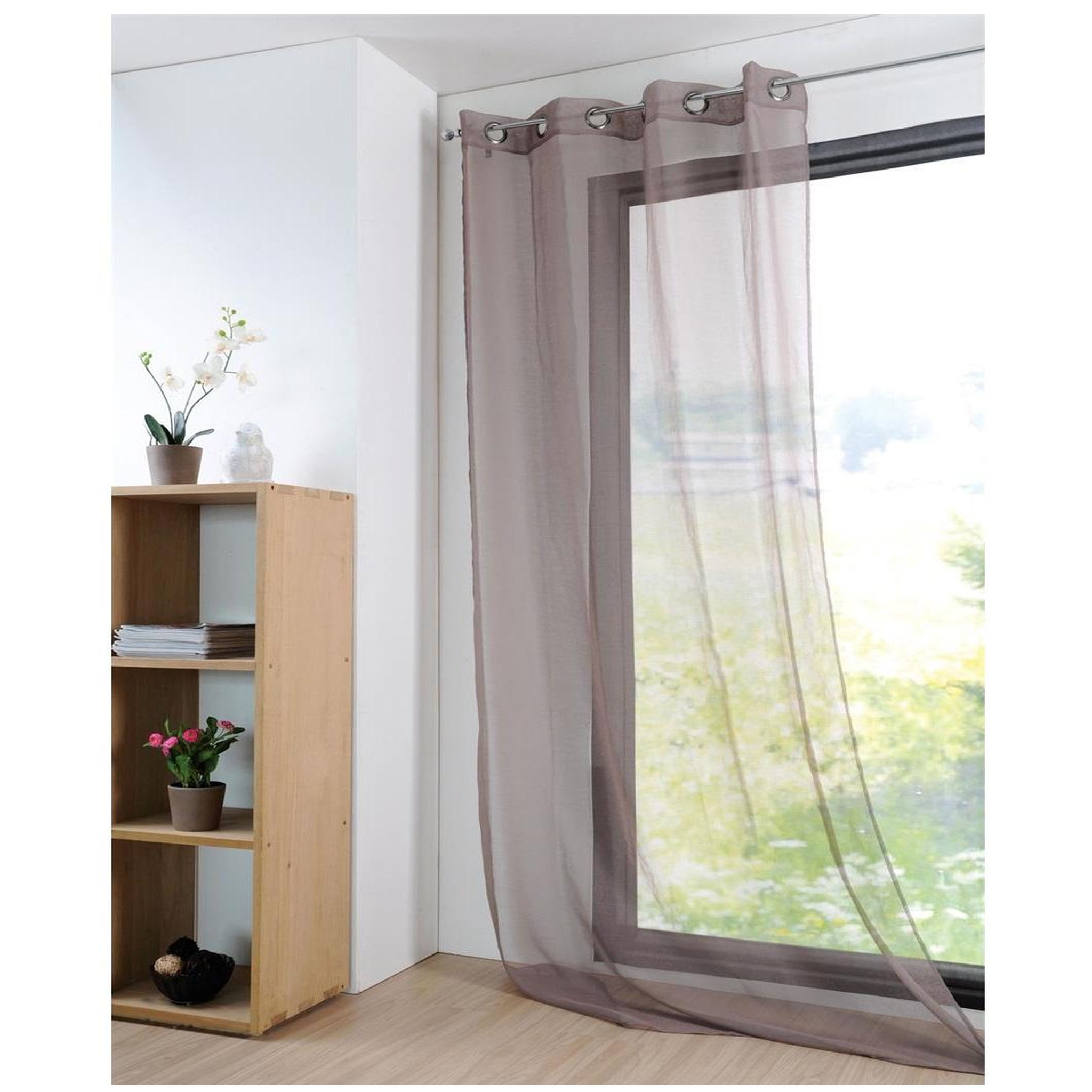 Voir la diapositive 2 : Eden Voilage uni collection mona design et moderne