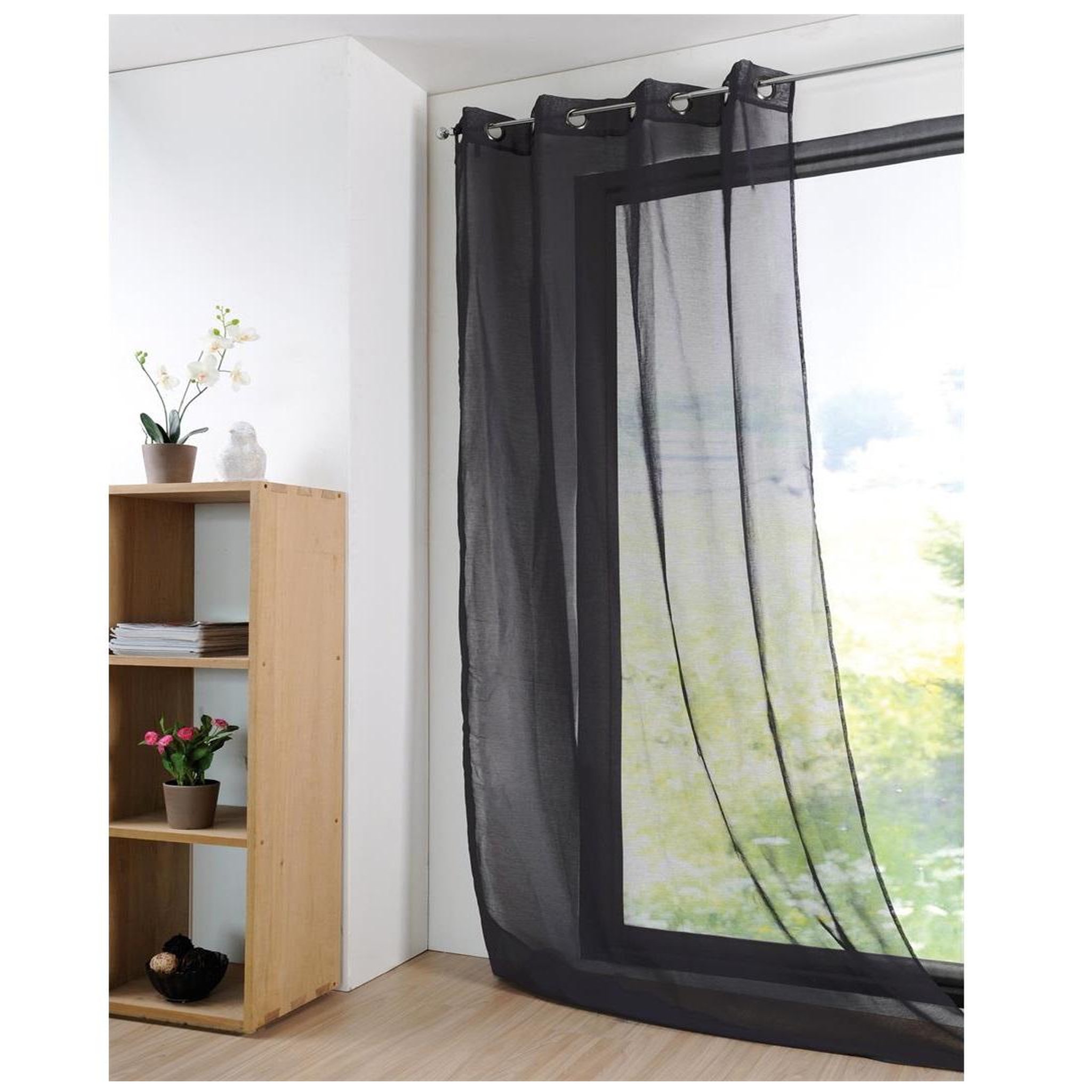 Voir la diapositive 2 : Eden Voilage uni collection mona design et moderne