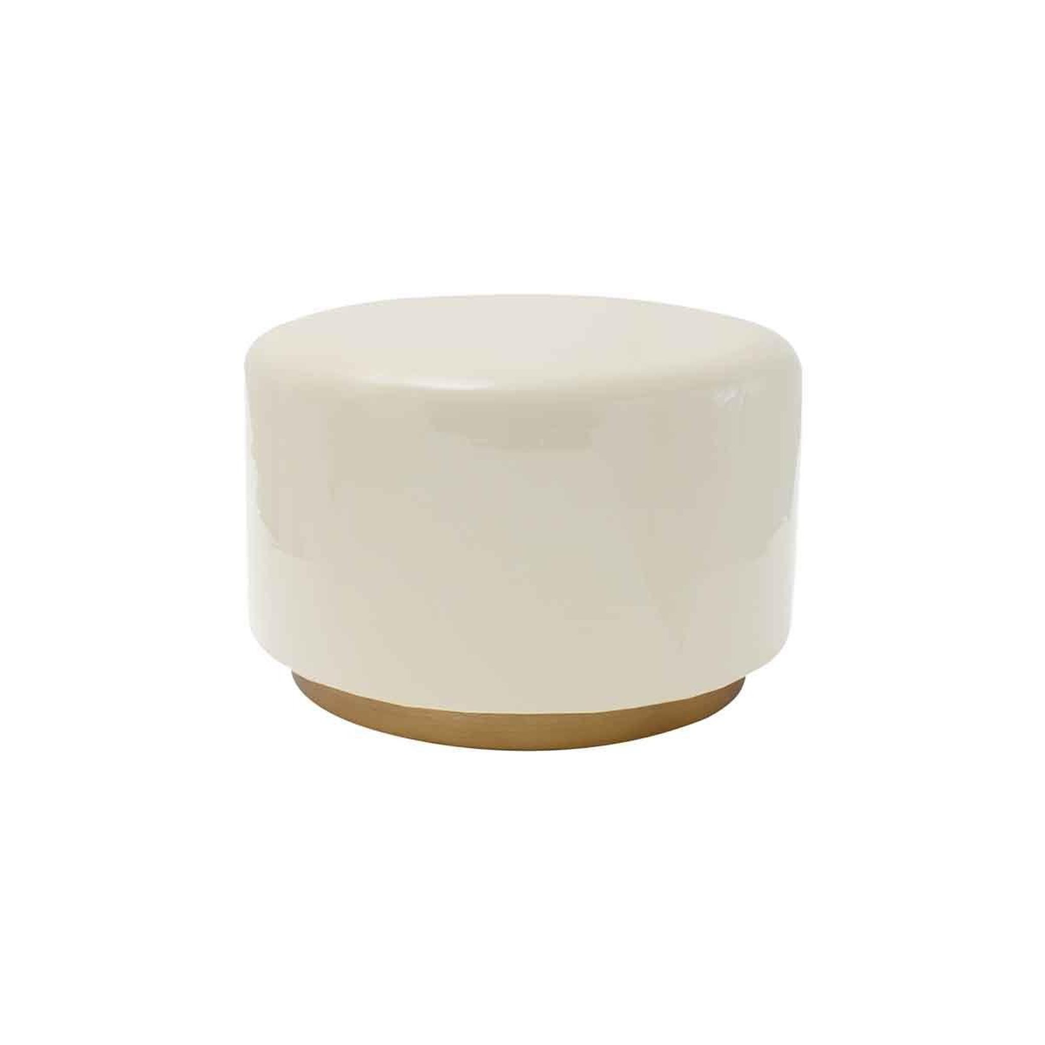 Voir la diapositive 2 : Paris Prix Tabouret Rond Design  Artisse  51cm Ivoire