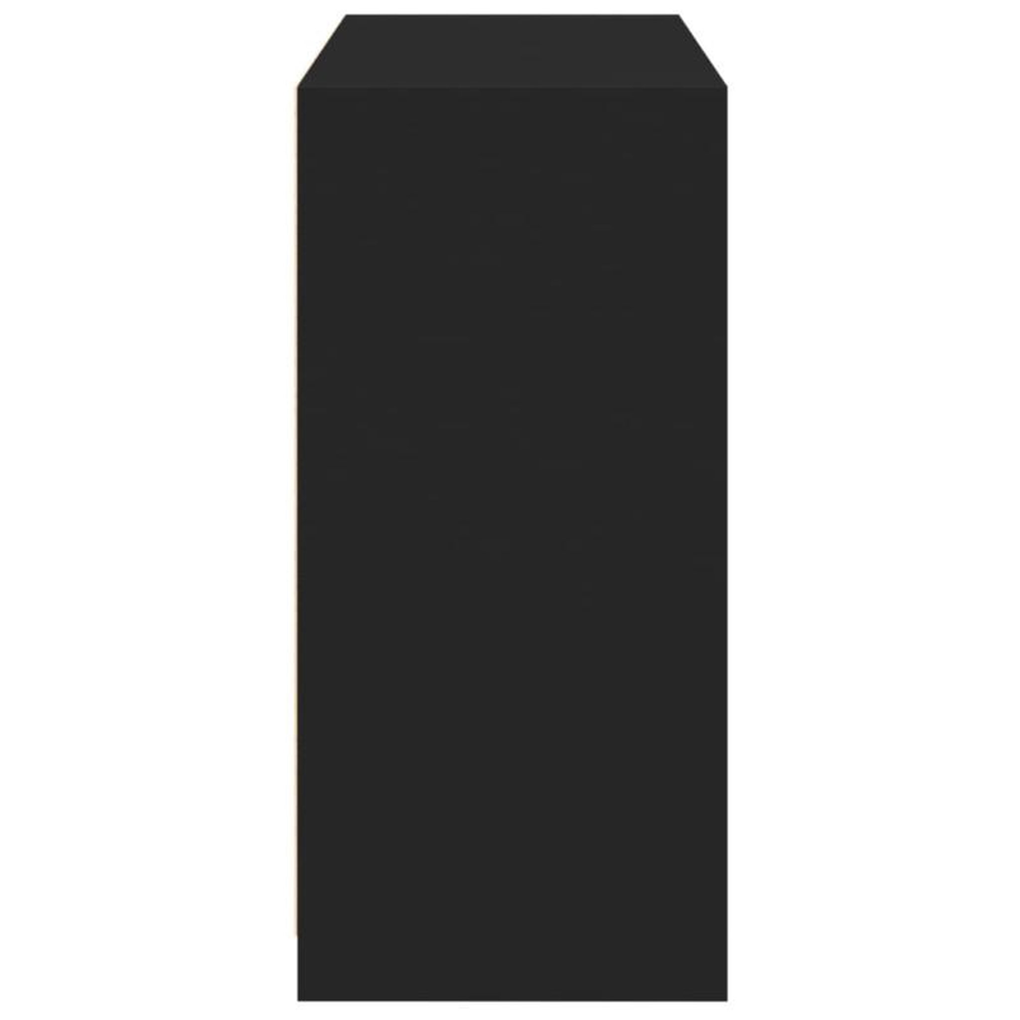 Voir la diapositive 6 : VIDAXL Garde robe noir 77x48x102 cm bois d ingénierie