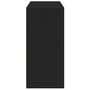 Voir la diapositive 6 : VIDAXL Garde robe noir 77x48x102 cm bois d ingénierie