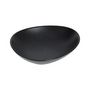 Voir la diapositive 2 : Paris Prix Lot de 6 Assiettes Creuses  Galet  22cm Noir