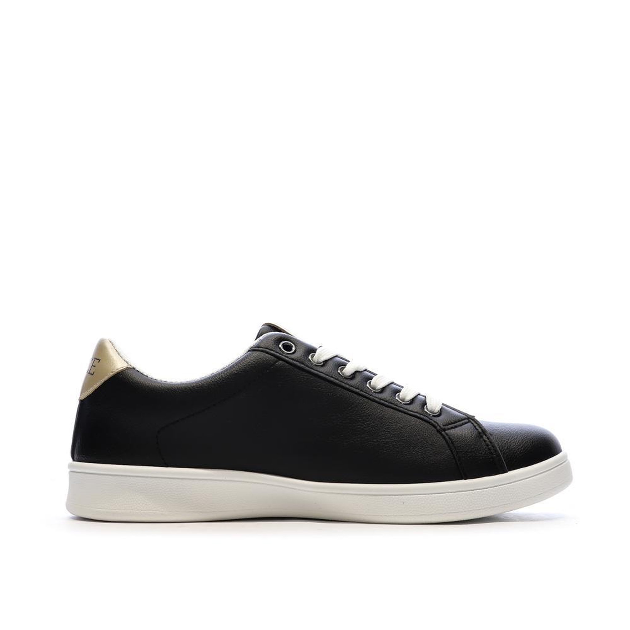 Voir la diapositive 3 : U.S. Polo Assn. Baskets noires/dorés femme us polo assn for everyday