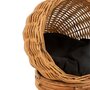 Paris Prix Panier pour Chat en Rotin  Cats  45cm Jaune Miel