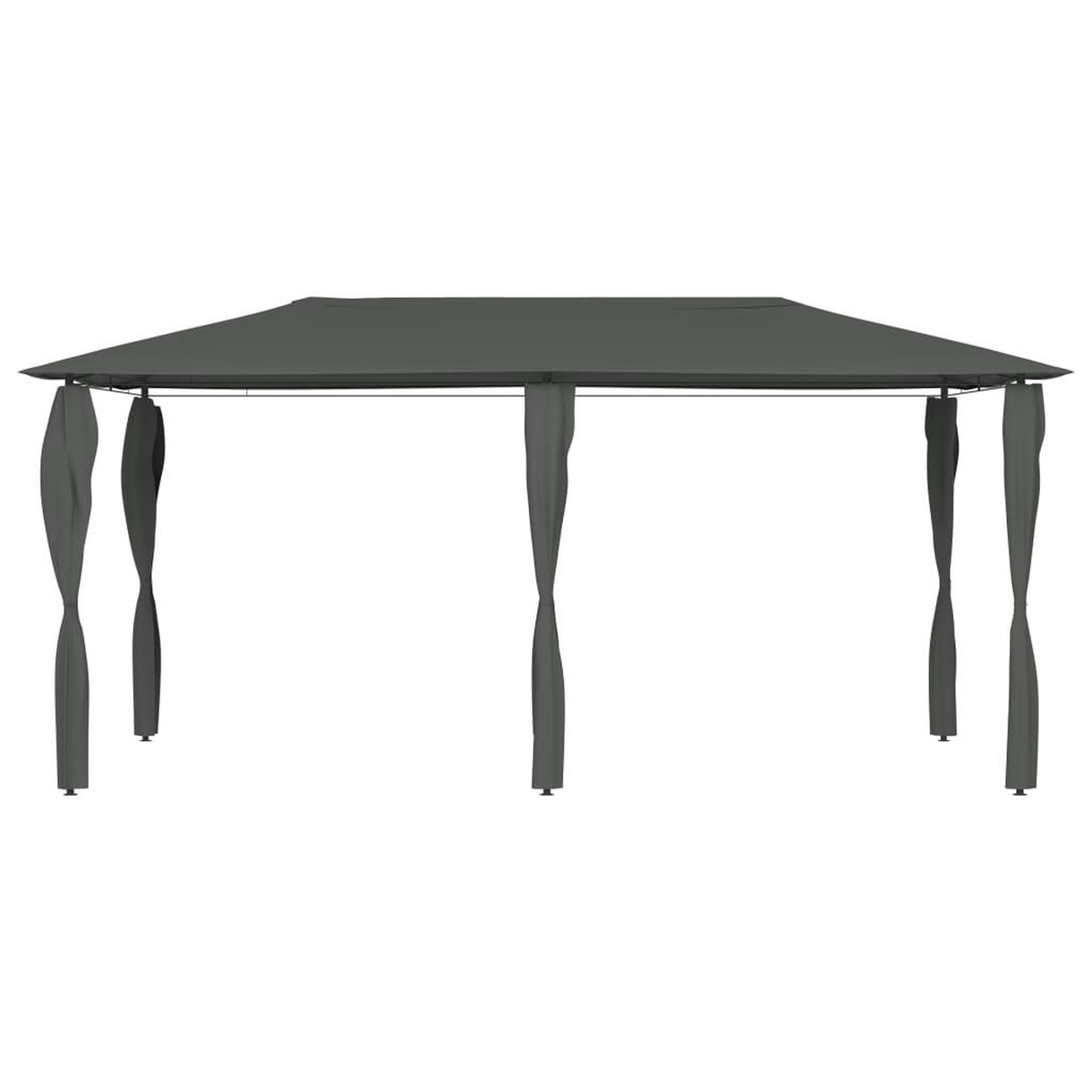 Voir la diapositive 2 : VIDAXL Belvedere avec revetement de poteaux 2,98x5,3x2,59 m 160 g/m^2