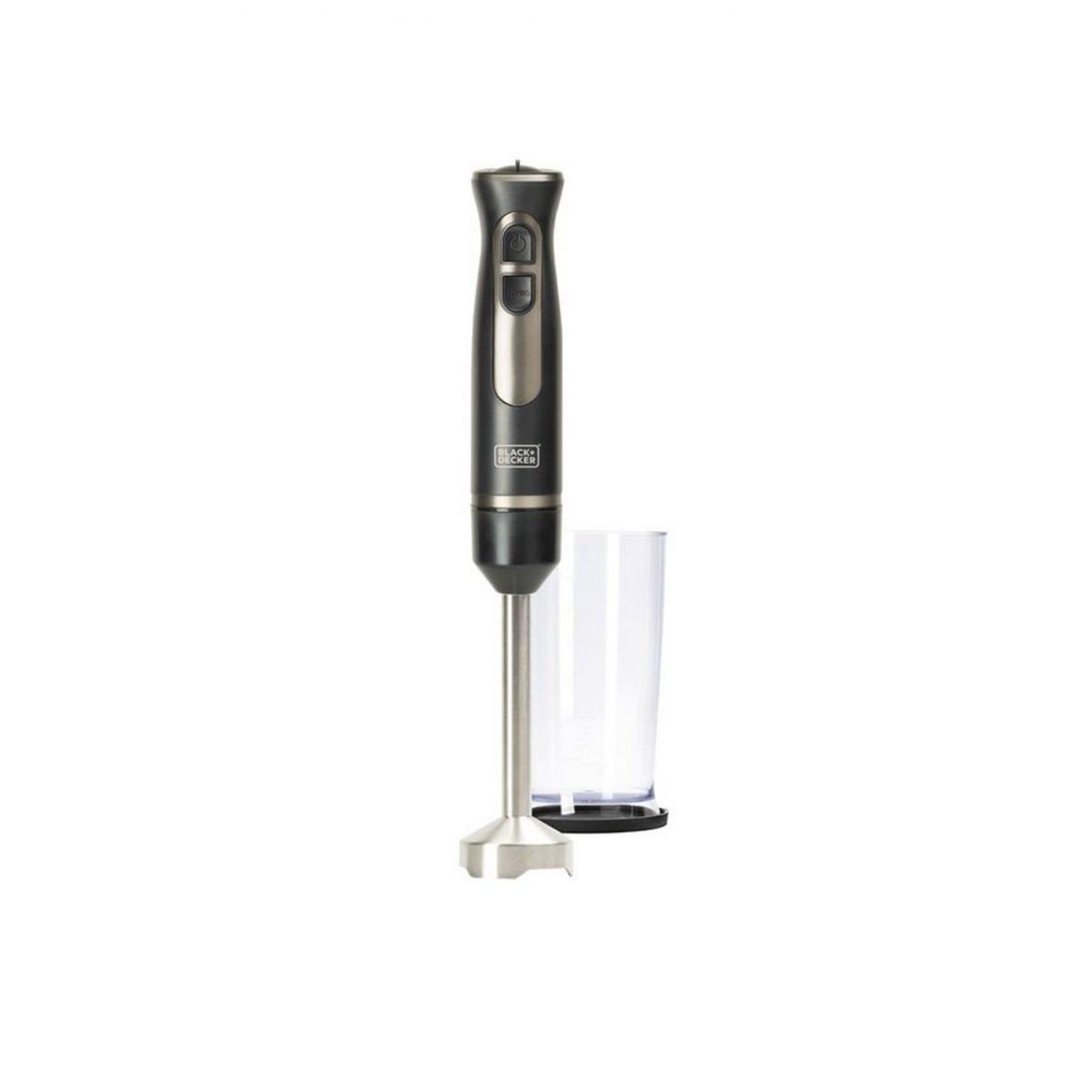Voir la diapositive 2 : Black et Decker Mixeur plongeant 800w noir - BXHB800E