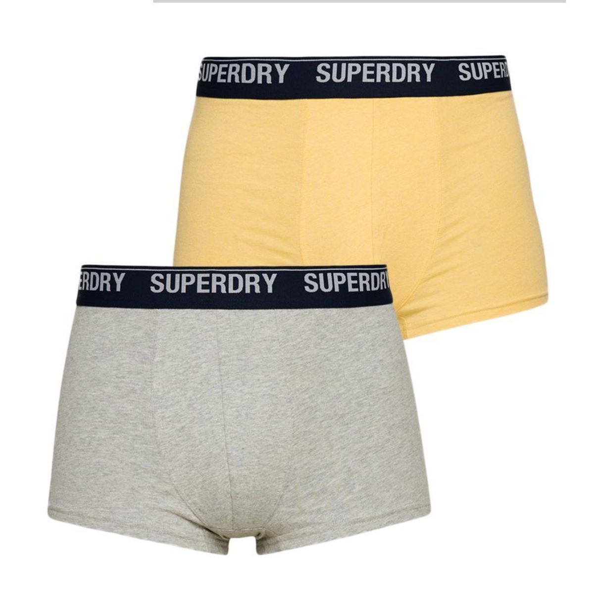 SUPERDRY Lot x2 Boxers /Jaune Homme Superdry M3110346A