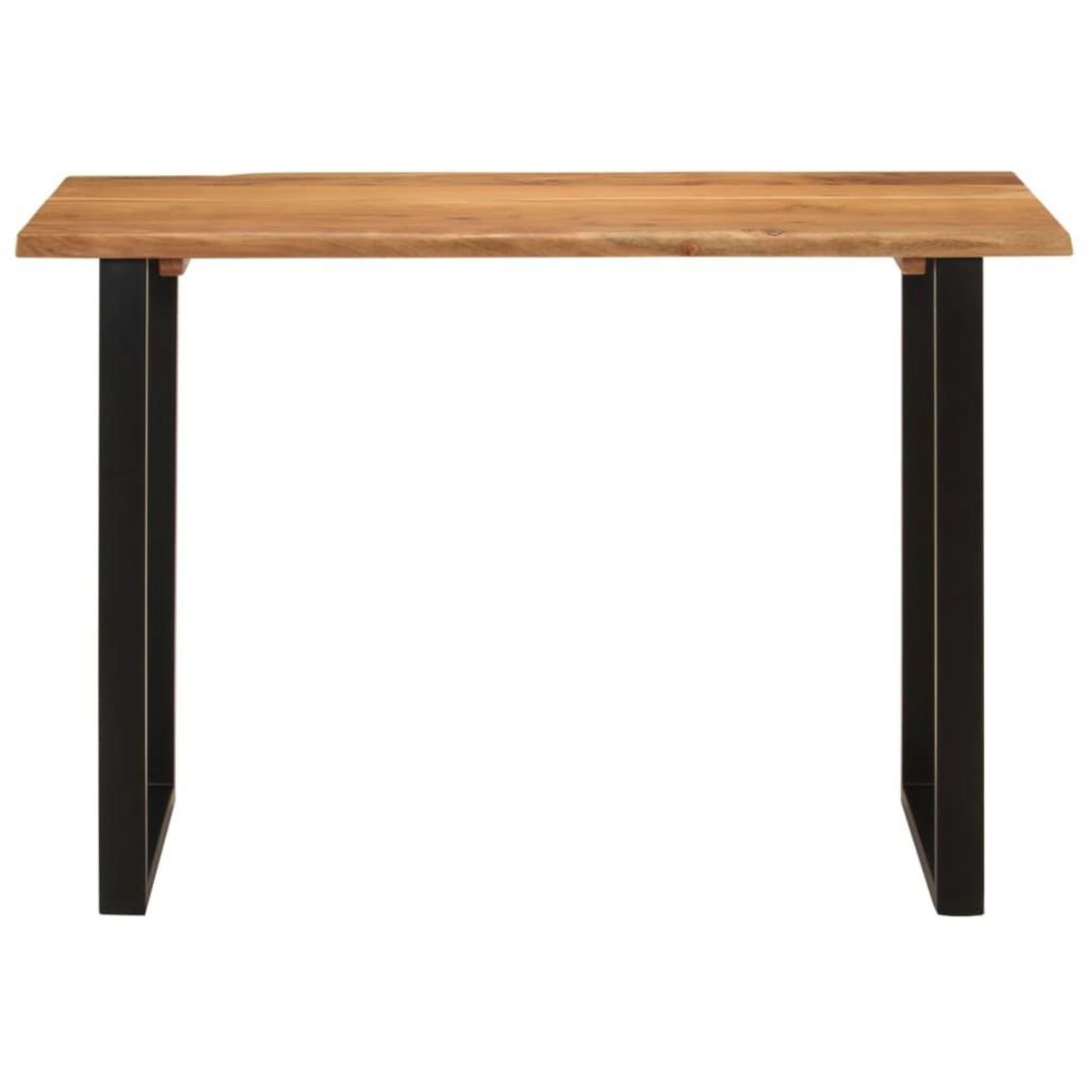 VIDAXL Table a dîner 110x50x76 cm Bois d'acacia solide