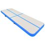 Voir la diapositive 2 : VIDAXL Tapis gonflable de gymnastique avec pompe 500x100x20cm PVC Bleu