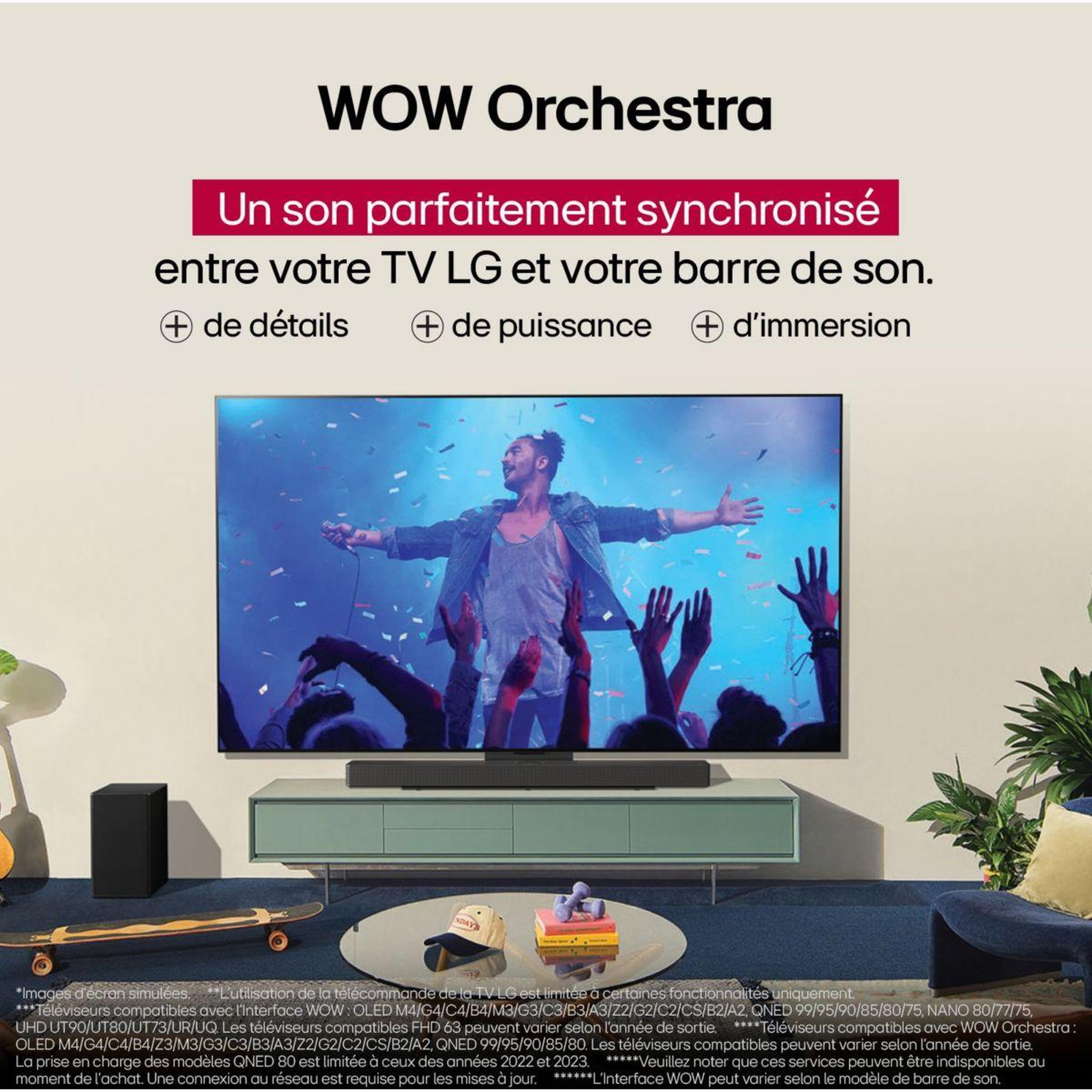Voir la diapositive 5 : LG Barre de son s70ty 2025