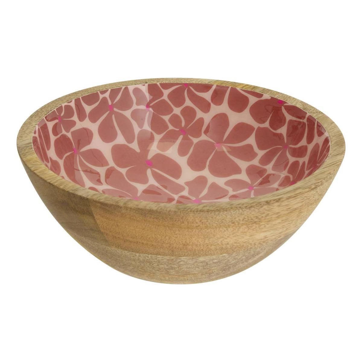 SECRET DE GOURMET Coupelle en Bois  Inaya  19cm Terracotta