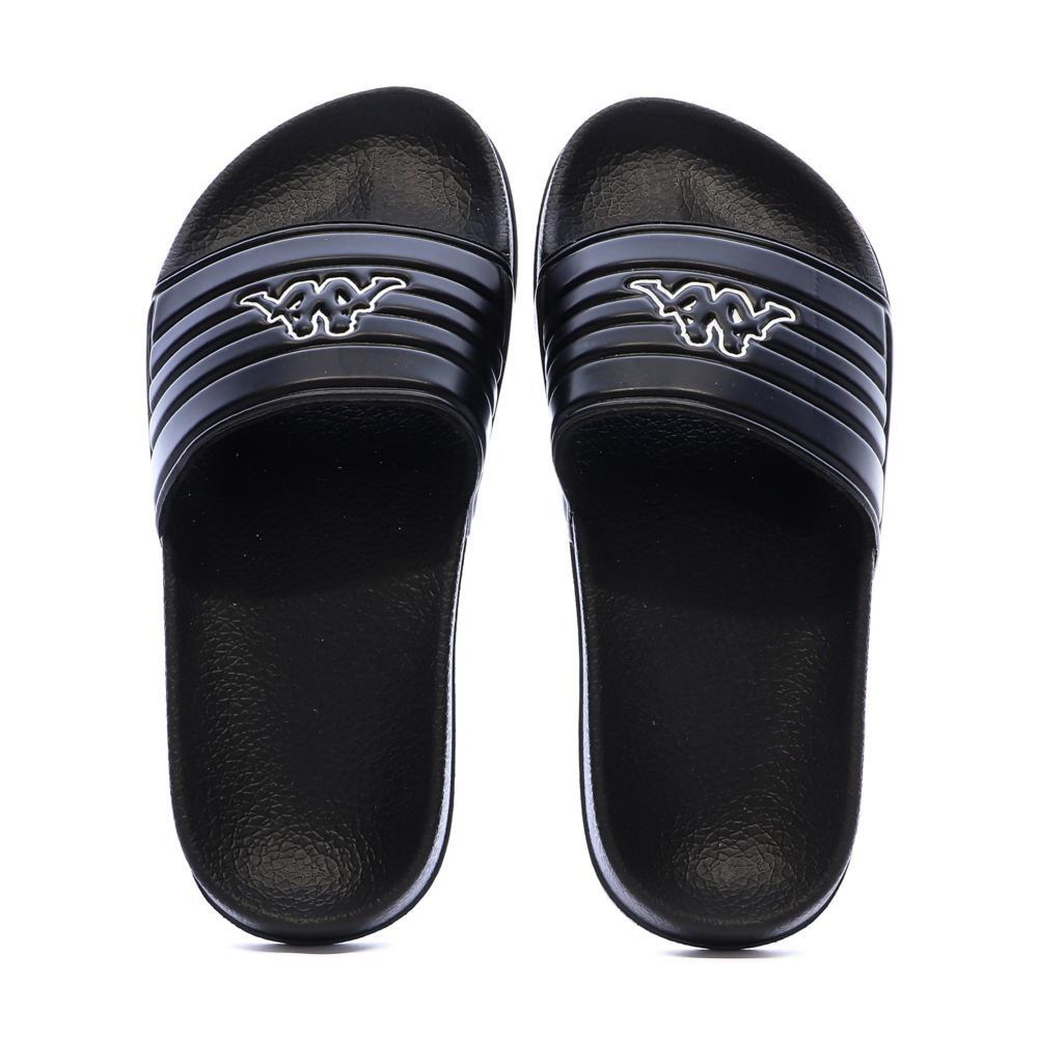 Voir la diapositive 2 : KAPPA Claquettes Noir Garçon Kappa Logo Sarty Kid
