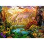 RAVENSBURGER Puzzle 500 pièces : La terre des dinosaures