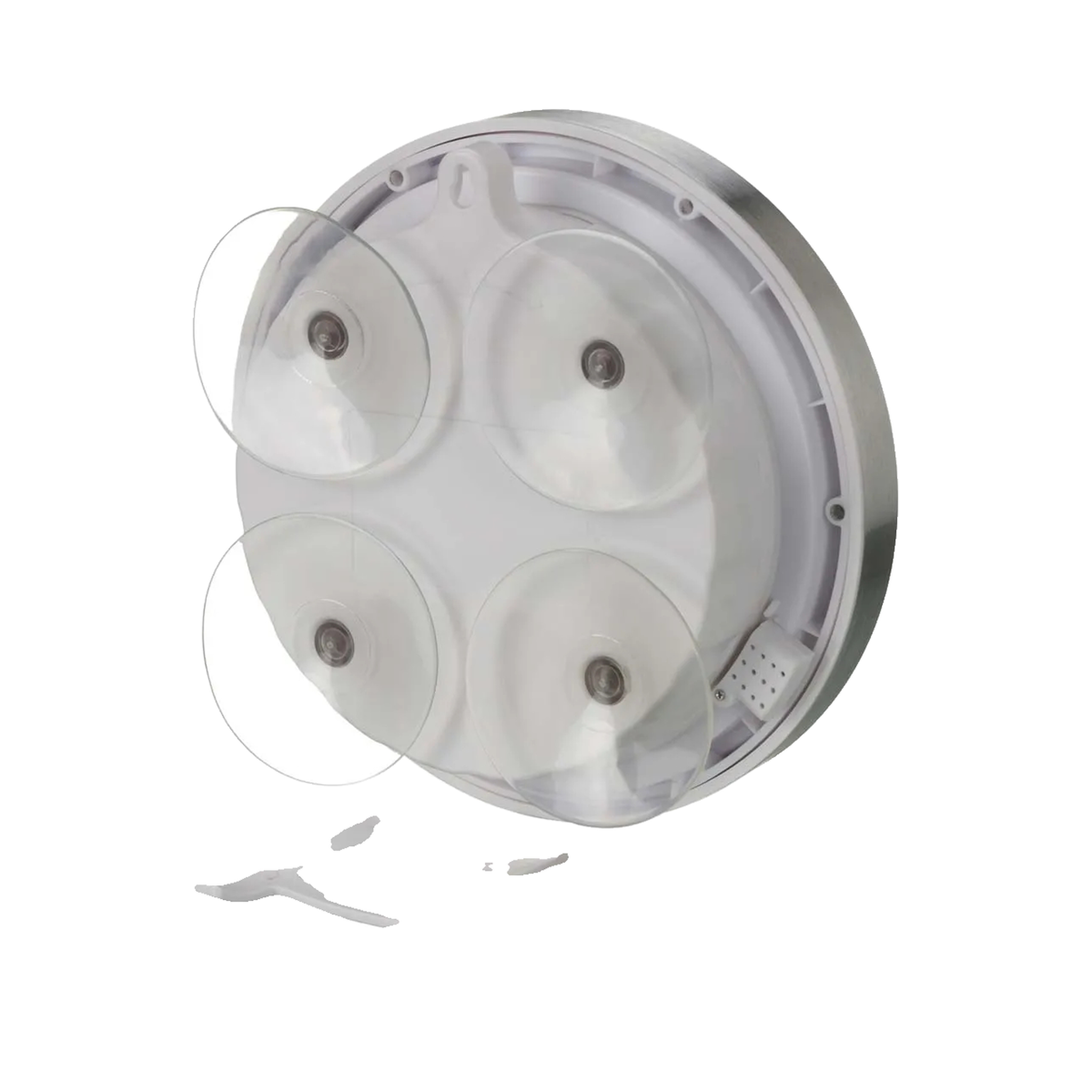 Voir la diapositive 2 : Bresser Horloge Bresser mytime thermo/hygro couleur gris