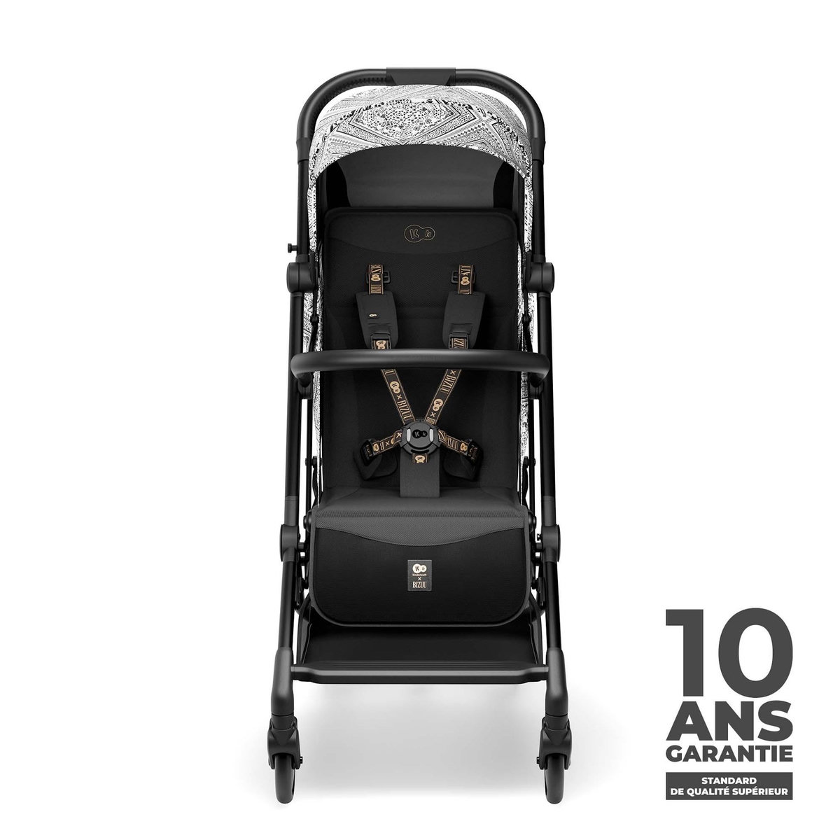 KINDERKRAFT Poussette compacte et facile à plier pour voyages et déplacements