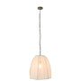 Voir la diapositive 2 : Paris Prix Lampe Suspension en Lin  Poire  161cm Blanc