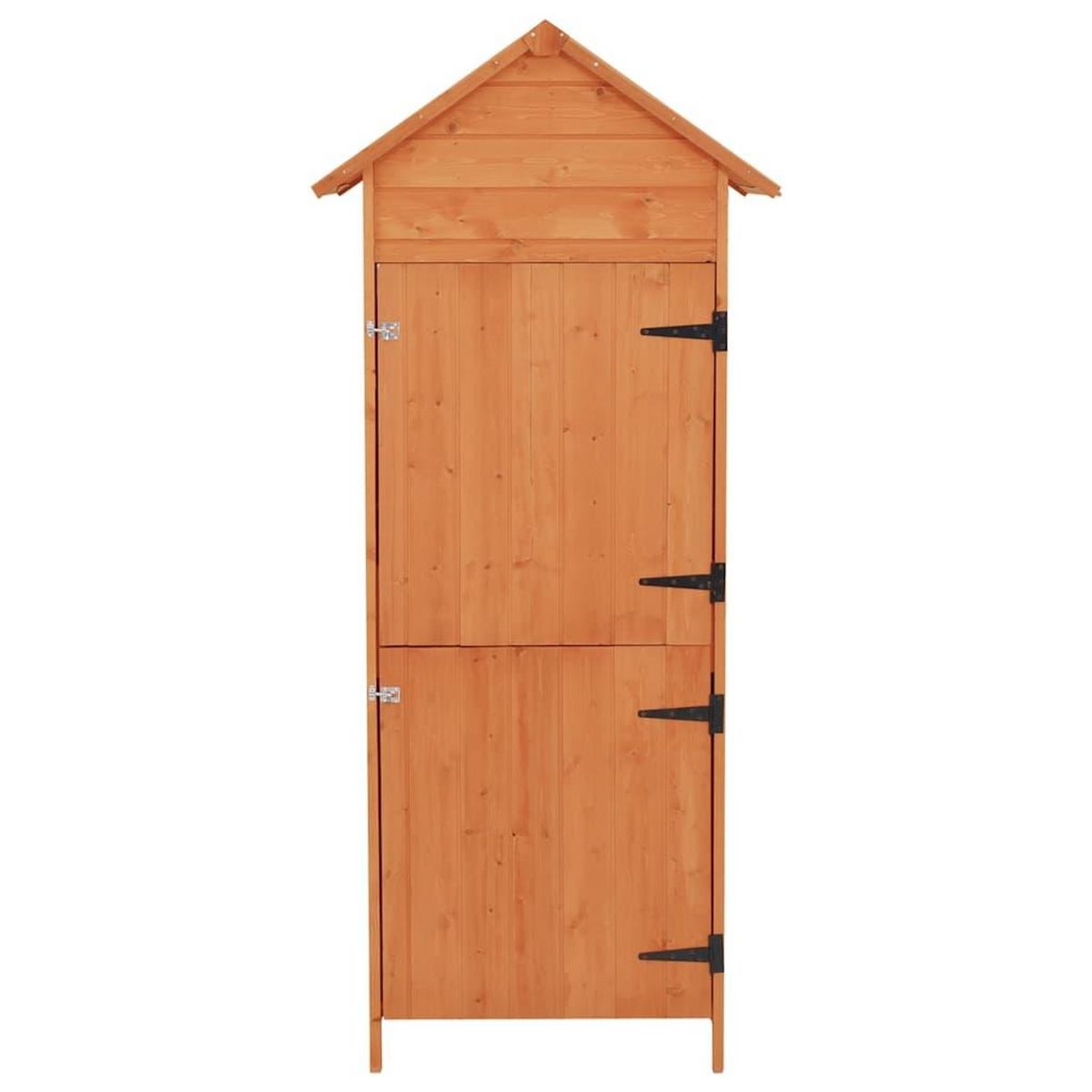 VIDAXL Armoire de rangement de jardin Marron 42,5x64x190 cm