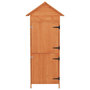 Voir la diapositive 3 : VIDAXL Armoire de rangement de jardin Marron 42,5x64x190 cm
