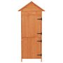 Voir la diapositive 3 : VIDAXL Armoire de rangement de jardin Marron 42,5x64x190 cm